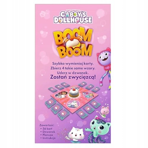 Boom Boom: Gabby's Dollhouse - Card Game