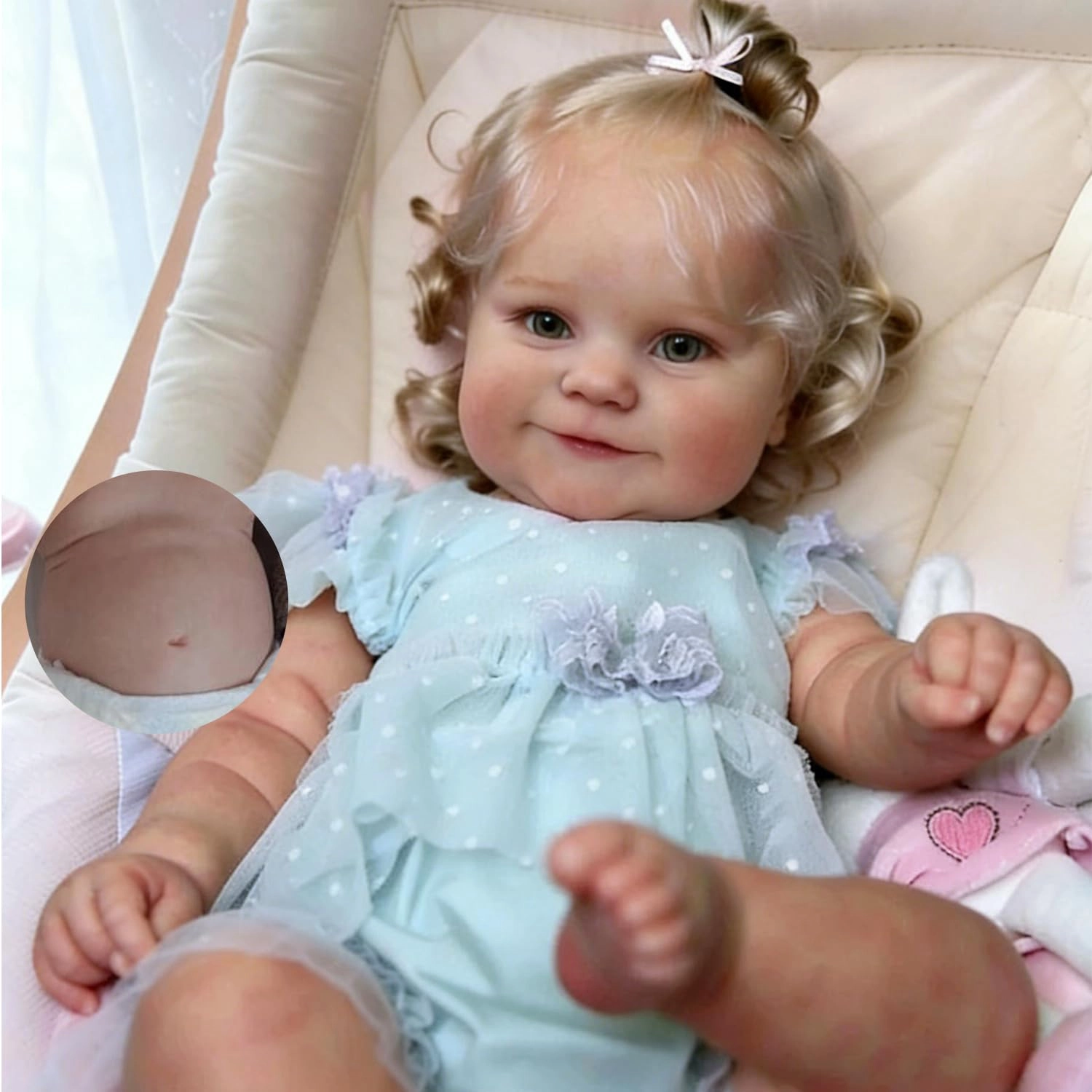 Reborn Baby Doll - 20 inch Vinyl Ages 3+