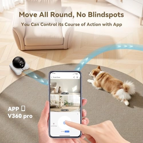 Robot Camera on Wheels 1080P