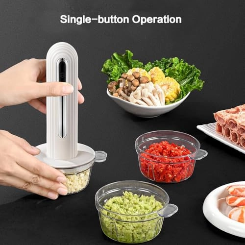 Food Processor - Cordless USB Rechargeable 4-Cup