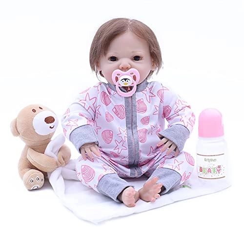 Reborn Baby Doll - 16.5 Inch Vinyl Toddler Girl