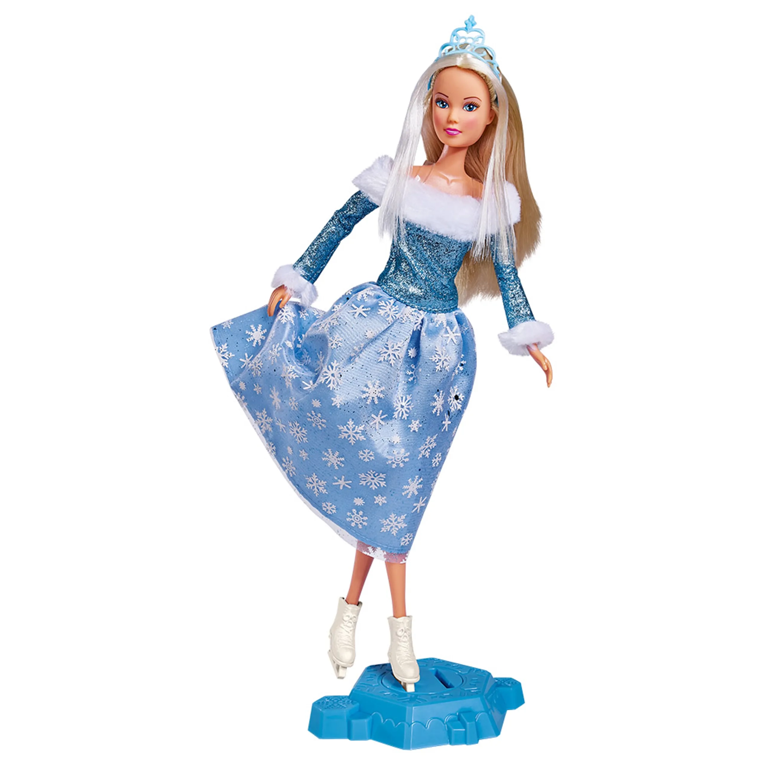 Steffi Love Ice Skating Doll - 29 cm Blue Ages 3+