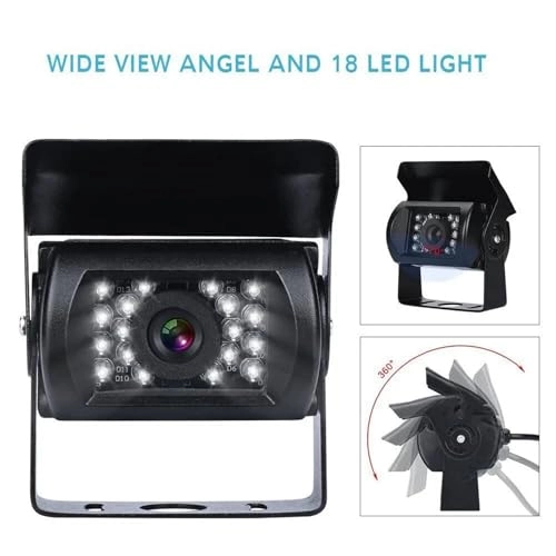 Quad Monitor Split Screen - Night vision 4PIN 1024*600