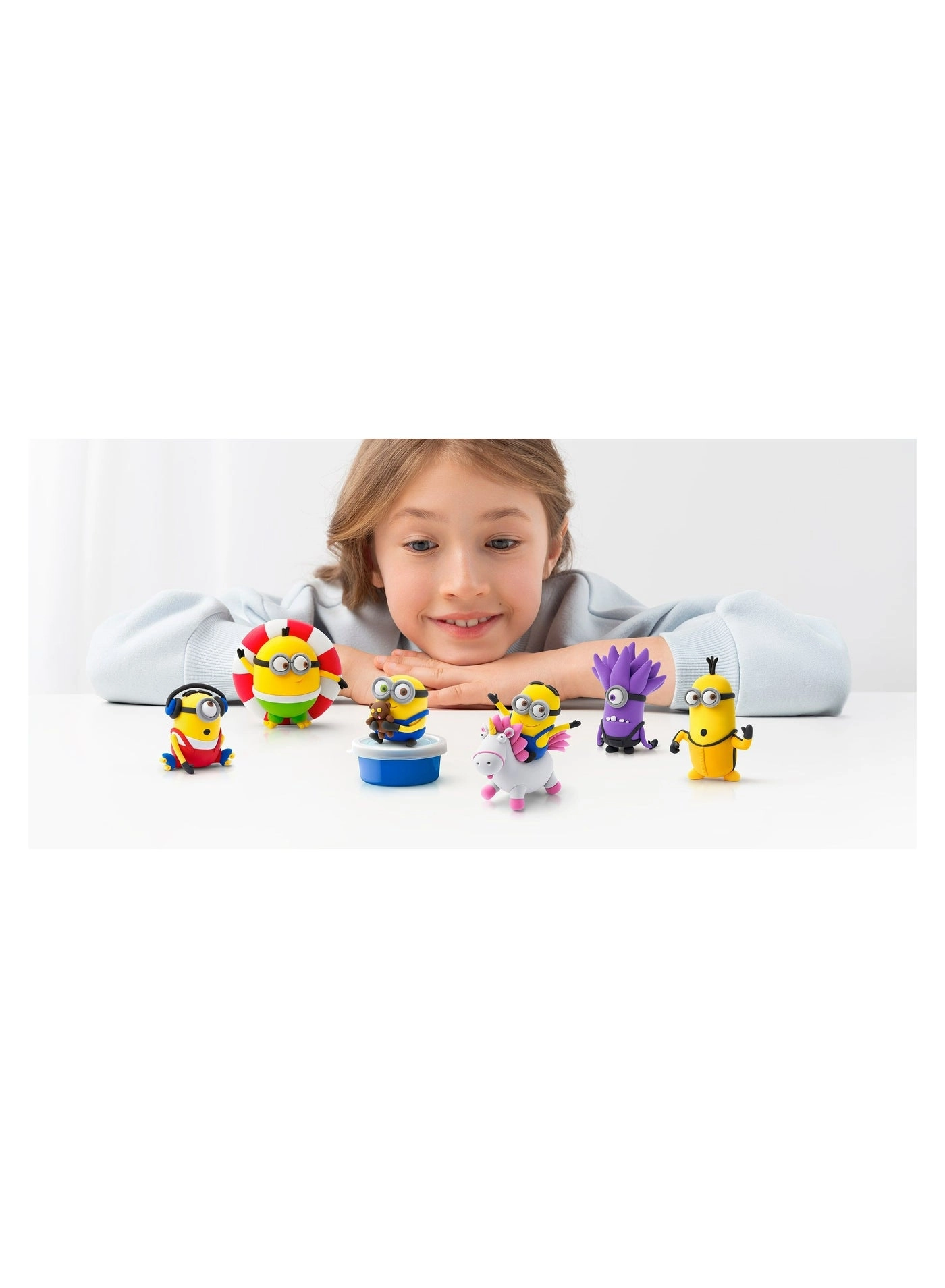 Minions Evil Minion Colourful modelling air-dry clay - 5 colors 3+ years