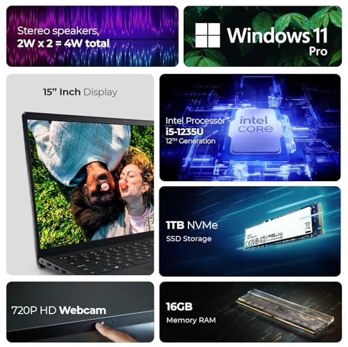 Inspiron 3520 - 15.6'' 1TB 16GB i5-1235U