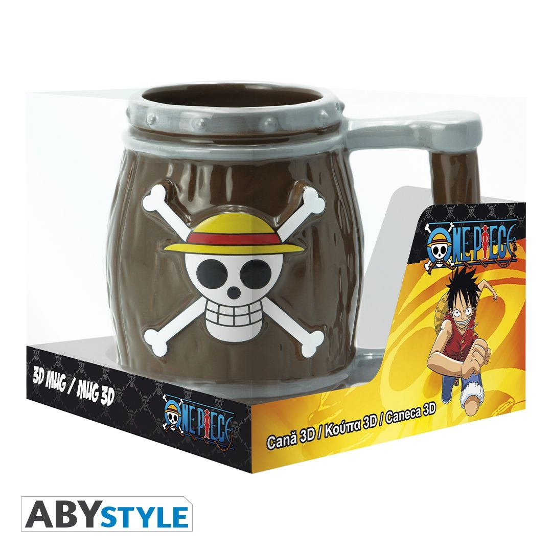 One Piece Barrel 3D Shaped Mug - 350 ml