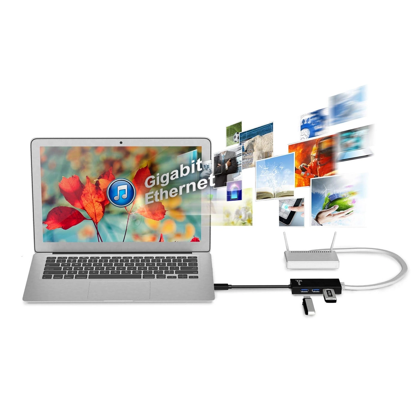 USB 3.0 Multi-Adapter Hub