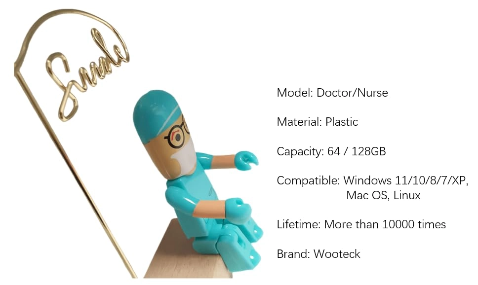 Doctor Robot USB Flash Drive - 128GB