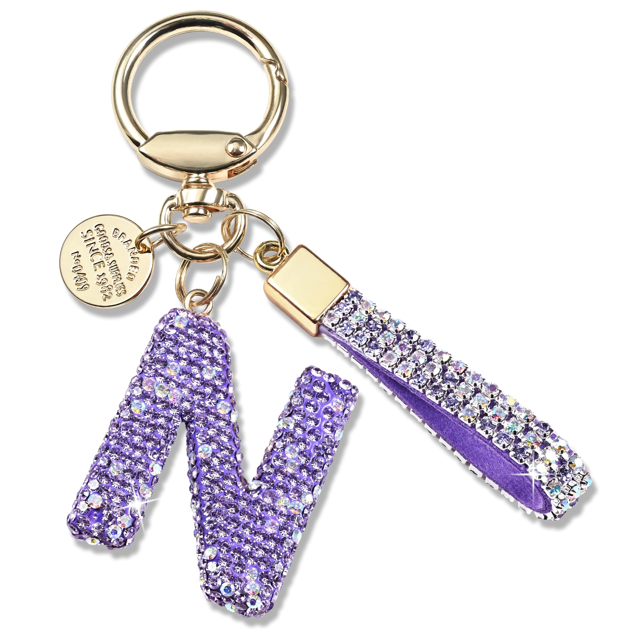 Initial Letter Keychain - Letter