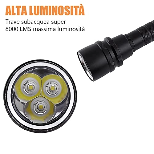 Diving Flashlight (2000lm)
