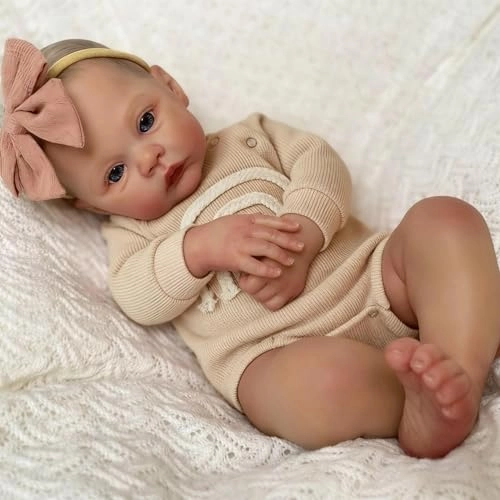 Reborn Baby Doll - 19 inch Full silicone vinyl Girl Ages 3+