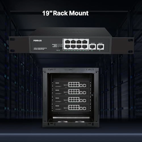 8 port poe gigabit switch 8-ports
