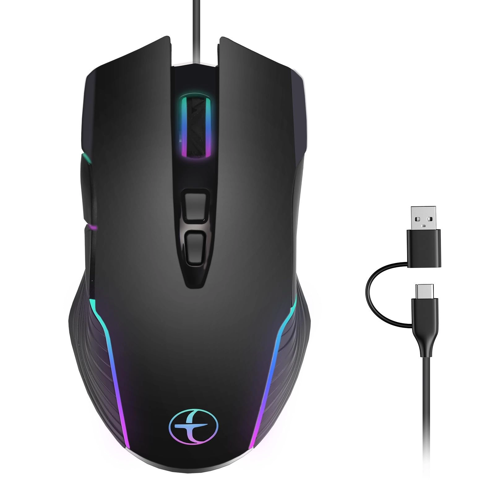 Wired Gaming Mouse - usb-C cable