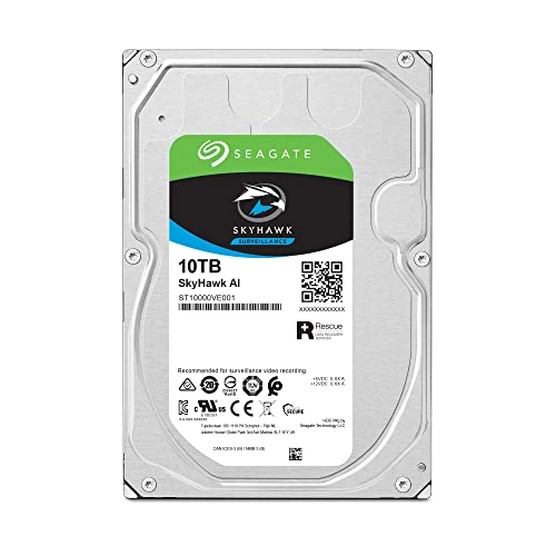 SkyHawk AI 3.5" 7200rpm 256MB SATA 6Gb/s (ST10000VE001) - 10TB