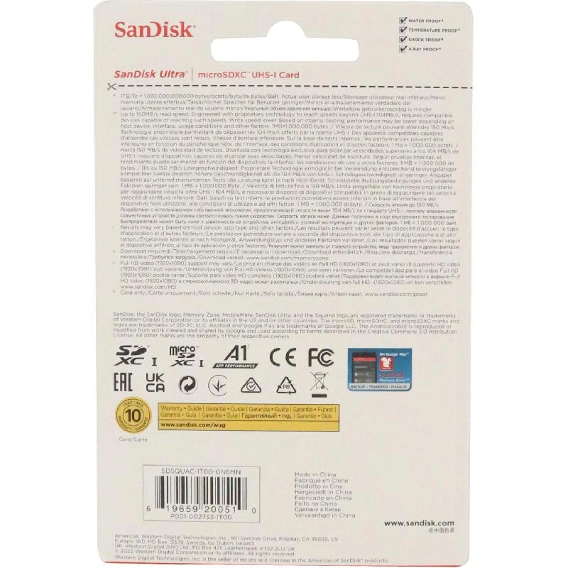 Ultra microSDXC UHS-I - 128GB