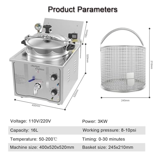 Electric air fryer AW7SFV3278