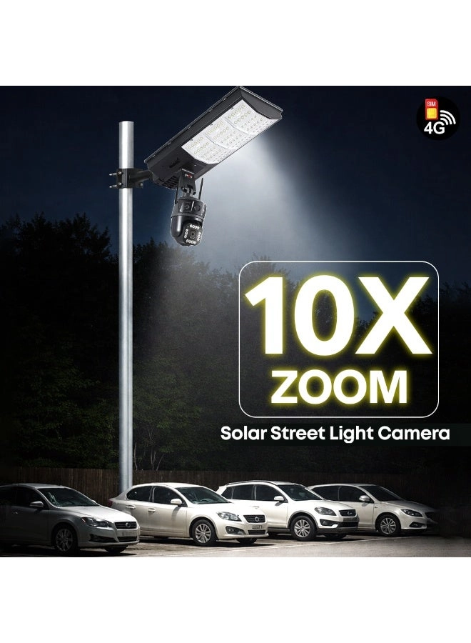 4G 2-in-1 Solar Street Light Camera