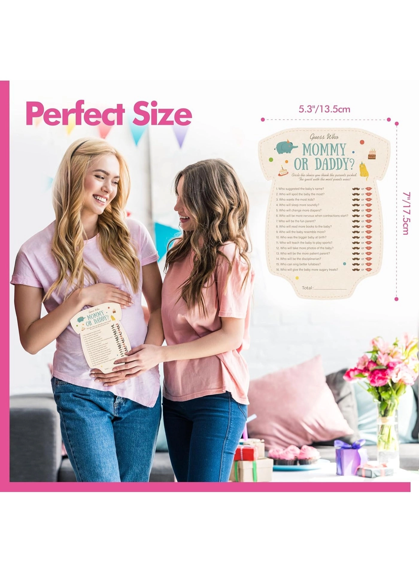 Guess Who Mommy or Daddy - 55Pcs