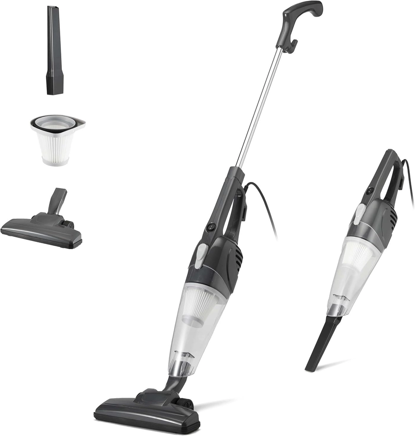 R RUNILEX Handheld Vacuum Cleaner - 600W 2-in-1 6.5 kPa