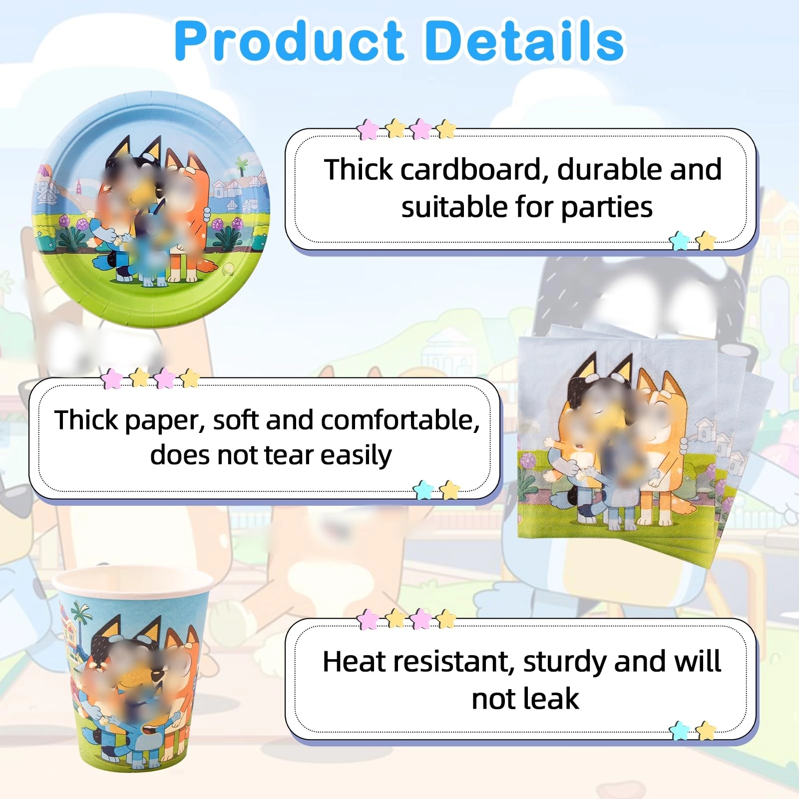 Party Tableware - 103.0 count Birthday