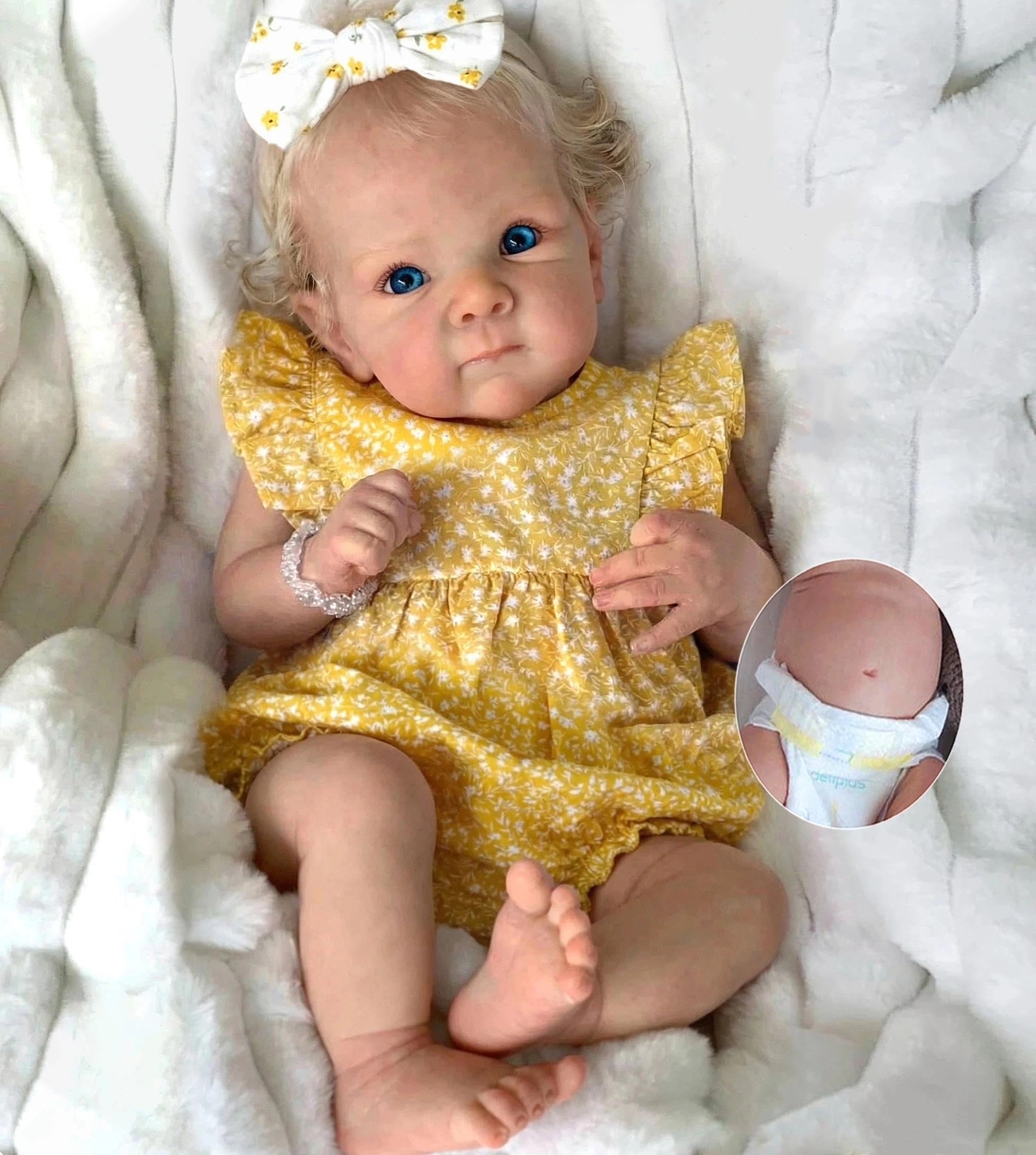 Nanjing Tianzeng Gifts Co.,Ltd Bettie Reborn Baby Doll - 18 Inch Vinyl Girl Ages 3+