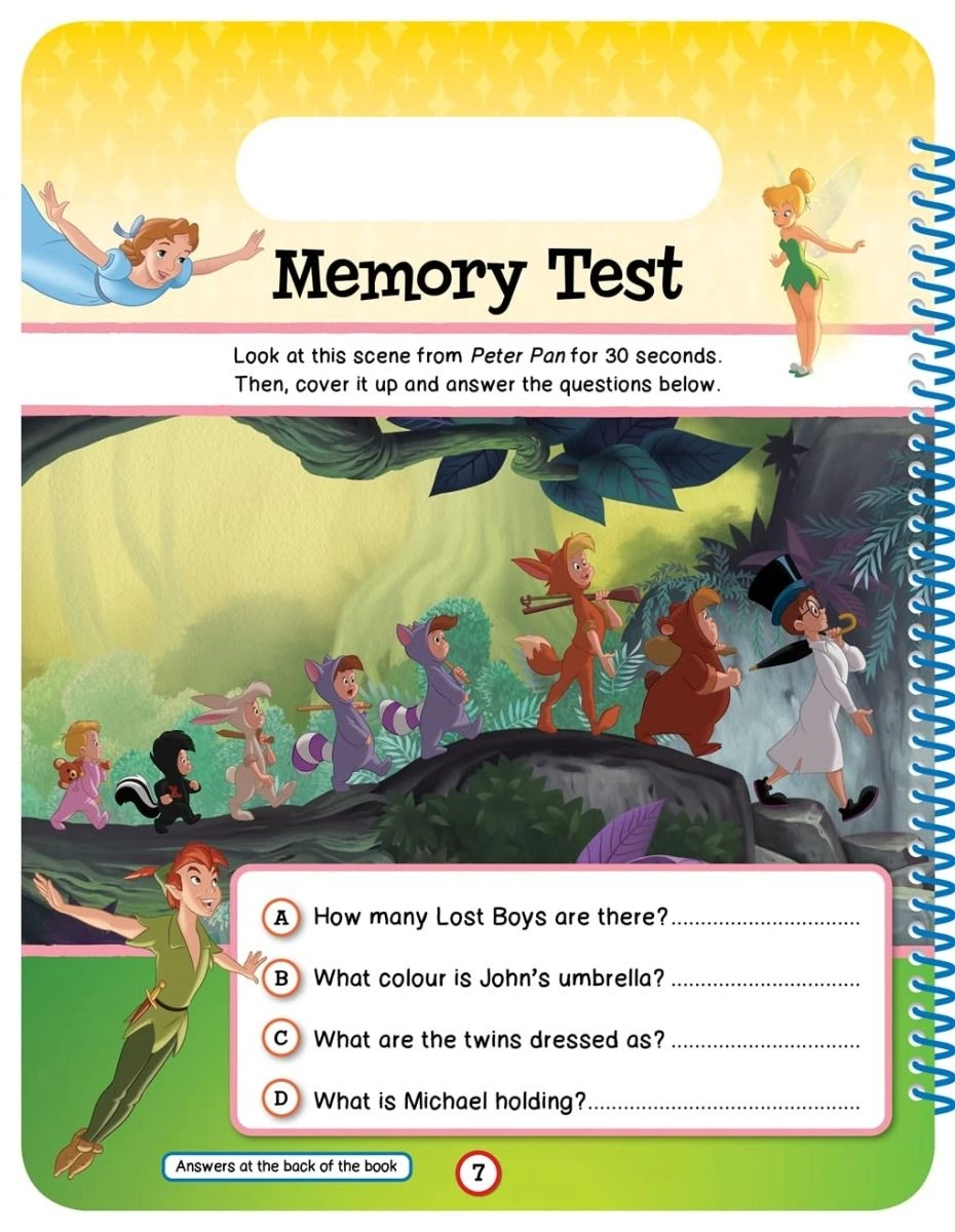 Pixar Wipe Clean Activities - 5+