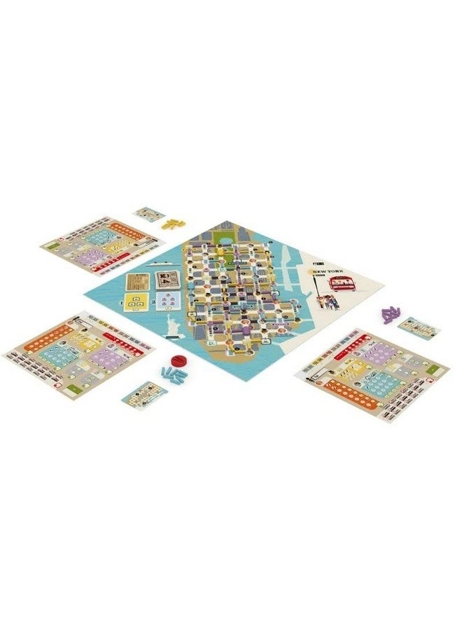 Get On Board: New York & London - Flip & Write Game