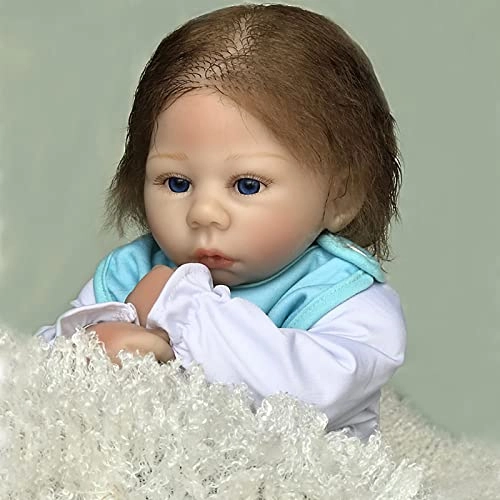 Rebirth Baby Doll - 20 Inch Vinyl Cotton Body Blue Eyes