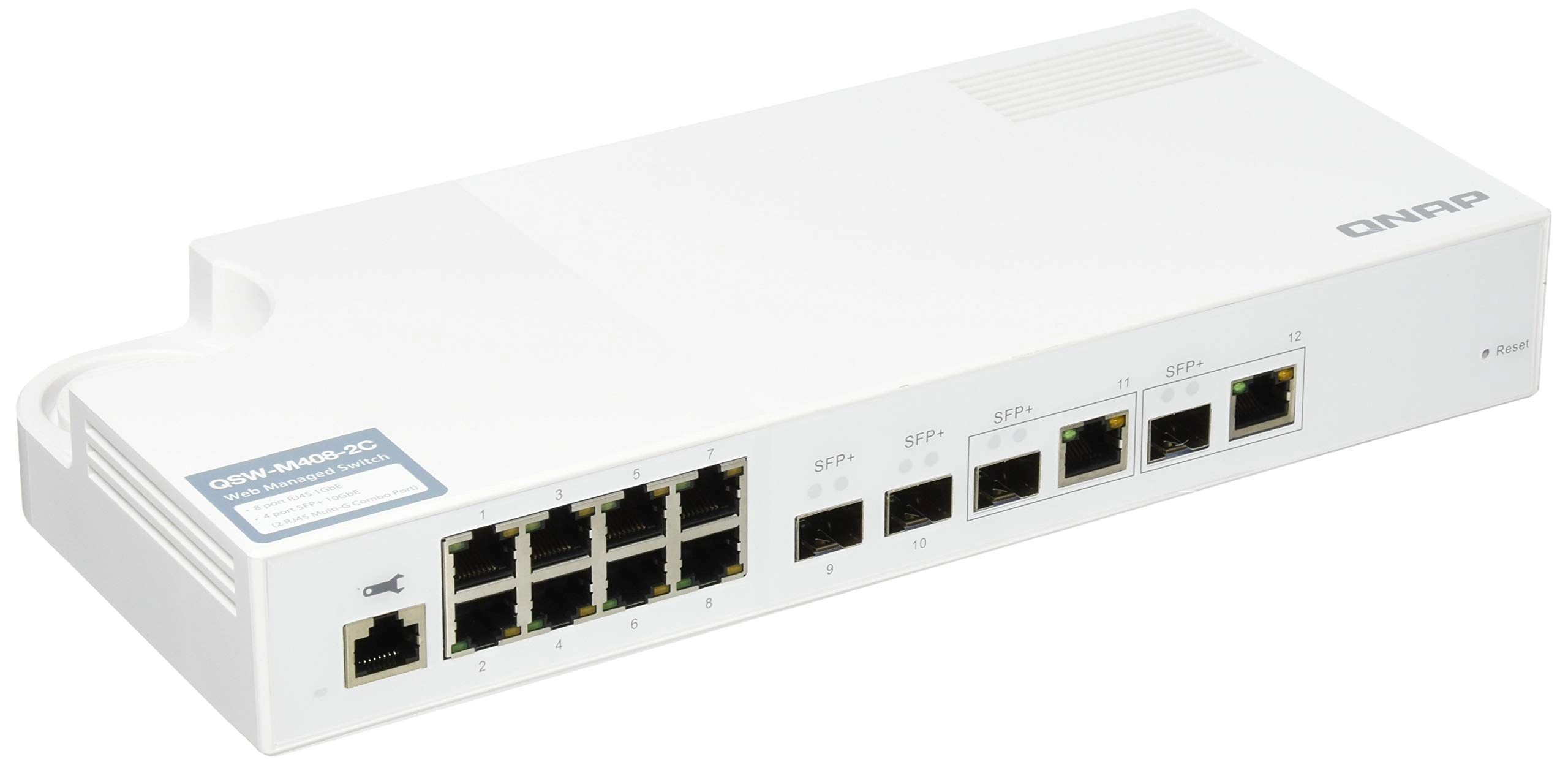 QNAP QSW-M408-2C - 10-ports