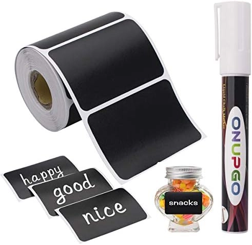 ONUPGO Chalkboard Labels - 180Pcs Small