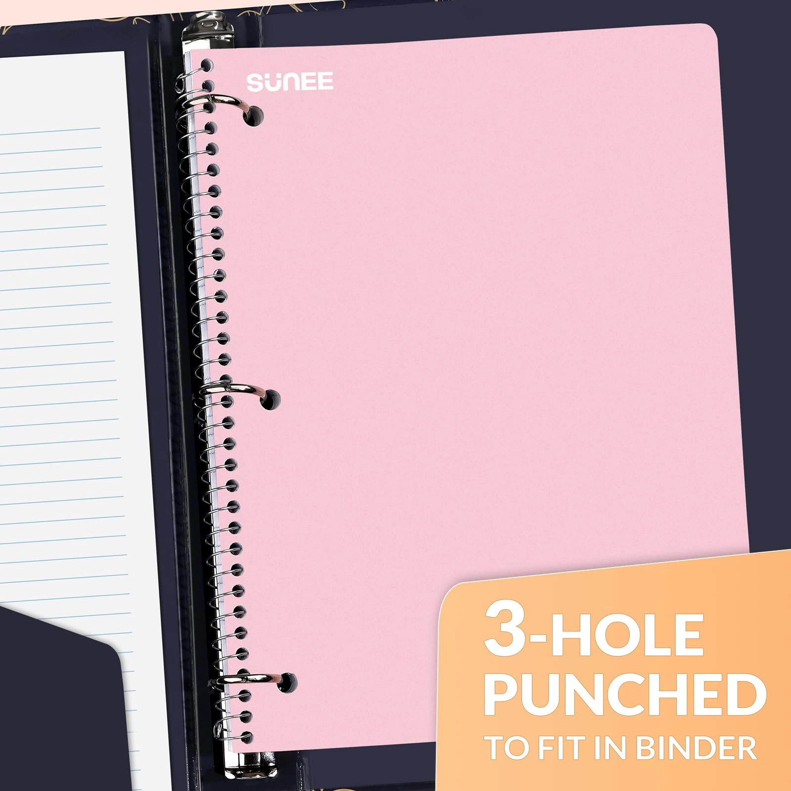 Spiral Notebook 8" x 10-1/2" Spiral - Lined 70 Sheets