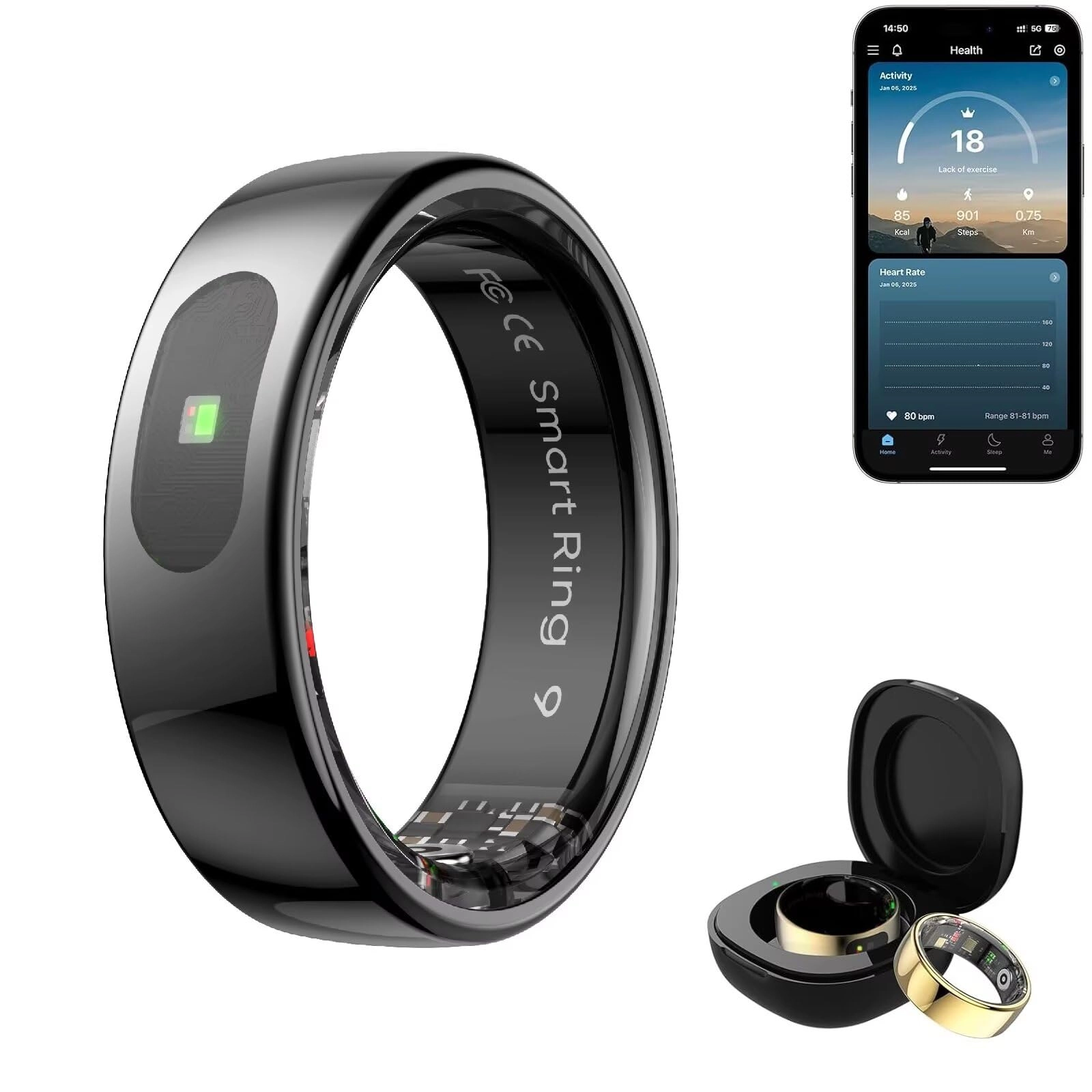 ZIBENE Smart Ring - 9#