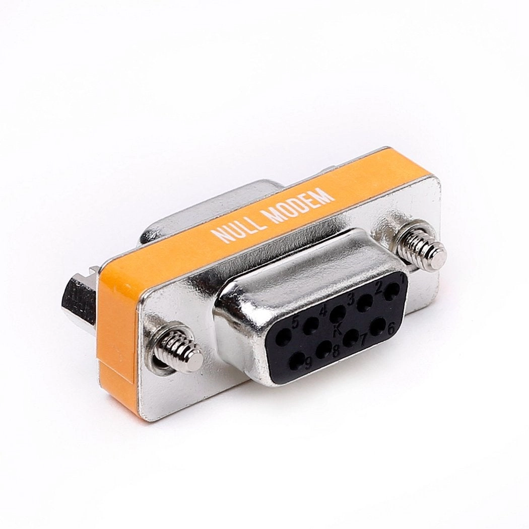 DB9 Null Modem - Female to Female Serial Port Pack
