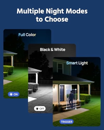 3K Two-Way Audio Security Camera System