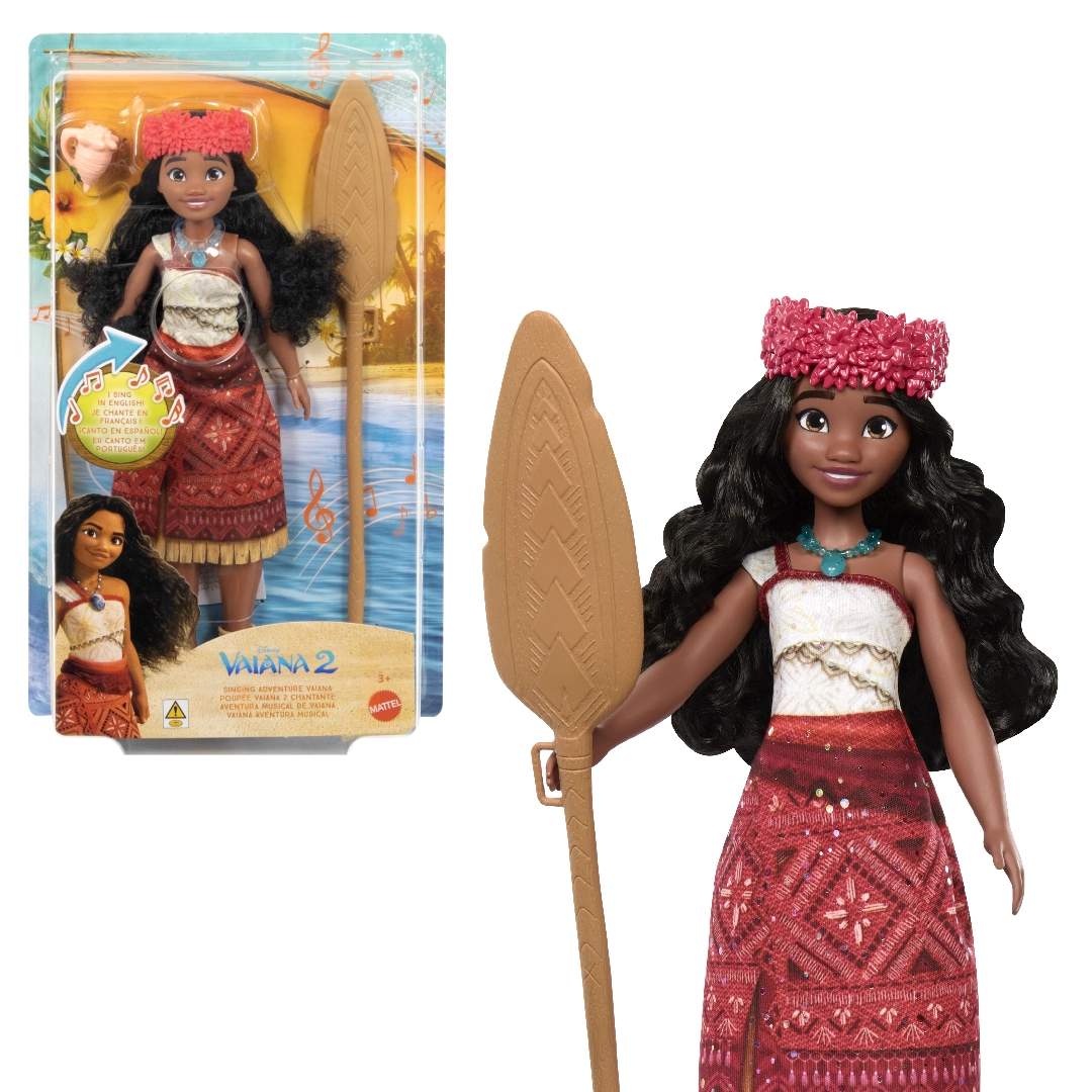 Mattel Moana Adventure Doll - Singing Signature Outfit 4 Languages