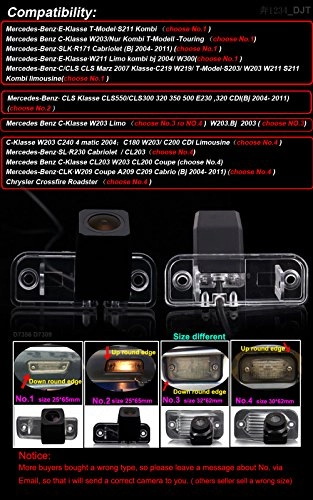 CCD car rear view camera - Night Vision Wireless 628 x 586 pixels