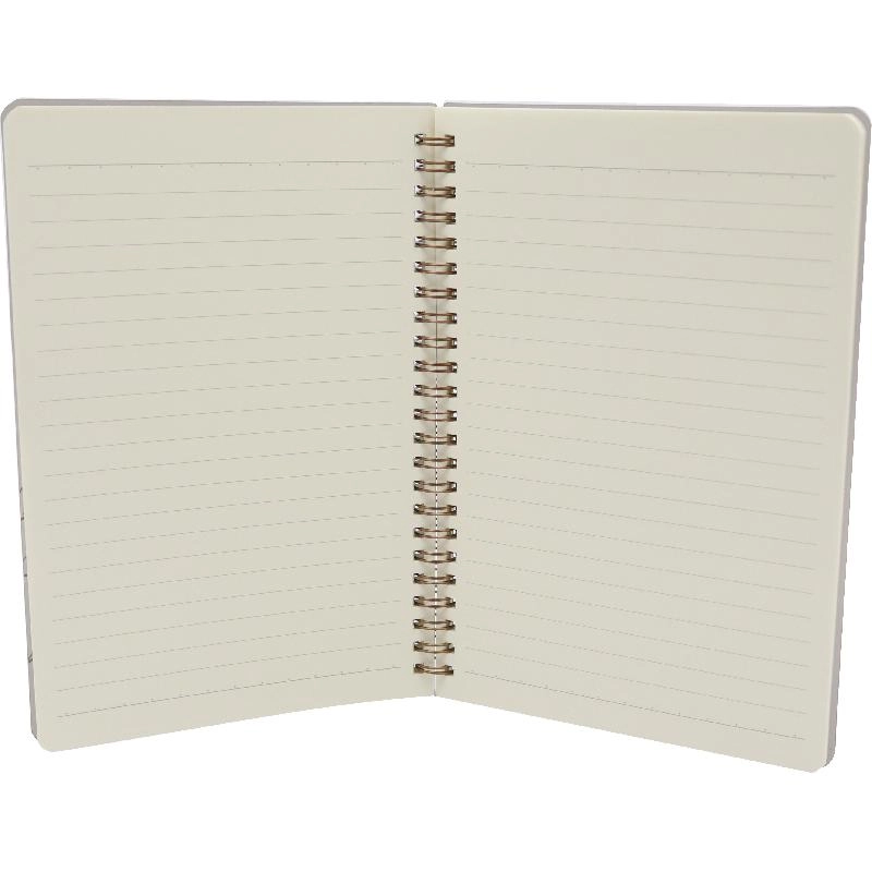 Notebook 19 X 26 cm Spiral - Grid 100 Sheets