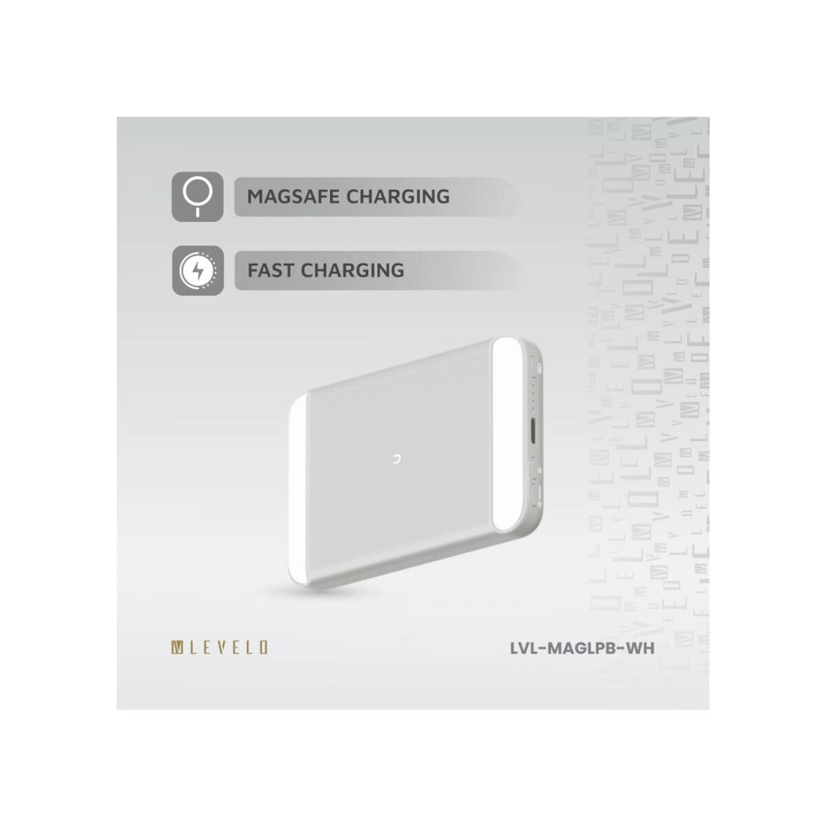 MagLight - 8000mAh 20W Wireless charging