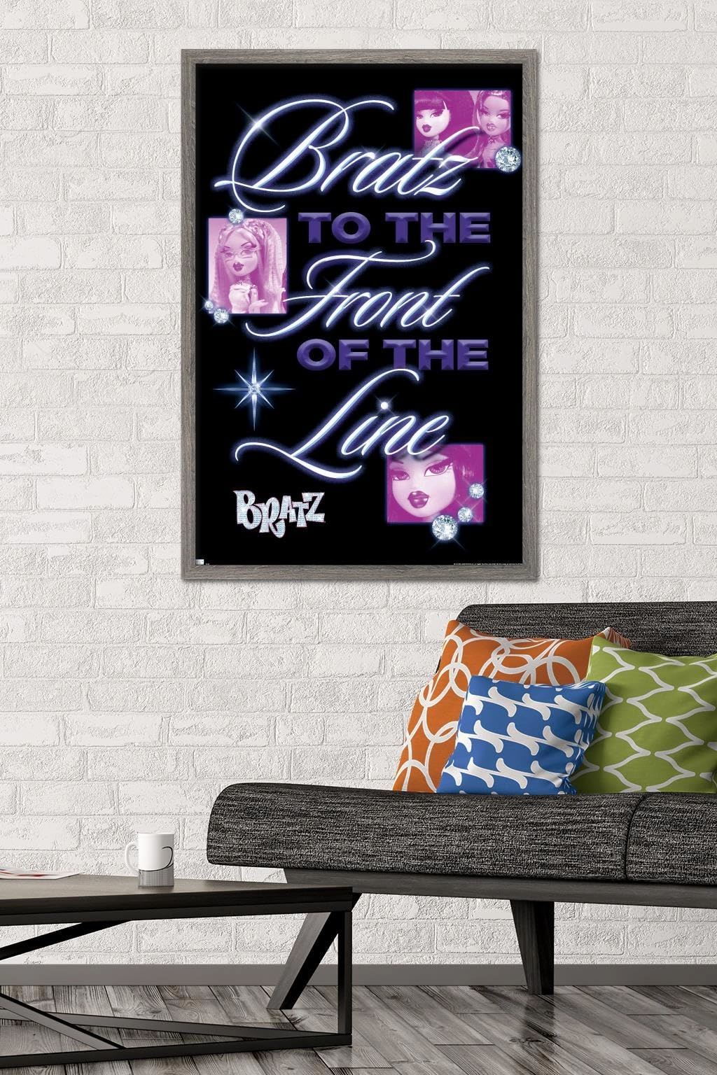 Bratz: Girls Nite Out - Front Of The Line Wall Poster - Paper 34"L x 22.4"W