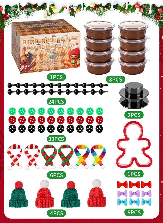Gingerbread Man DIY Crafts Kit - 85 Pcs