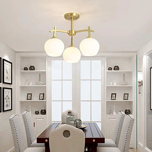 E27 American Style Chandelier - Copper 6