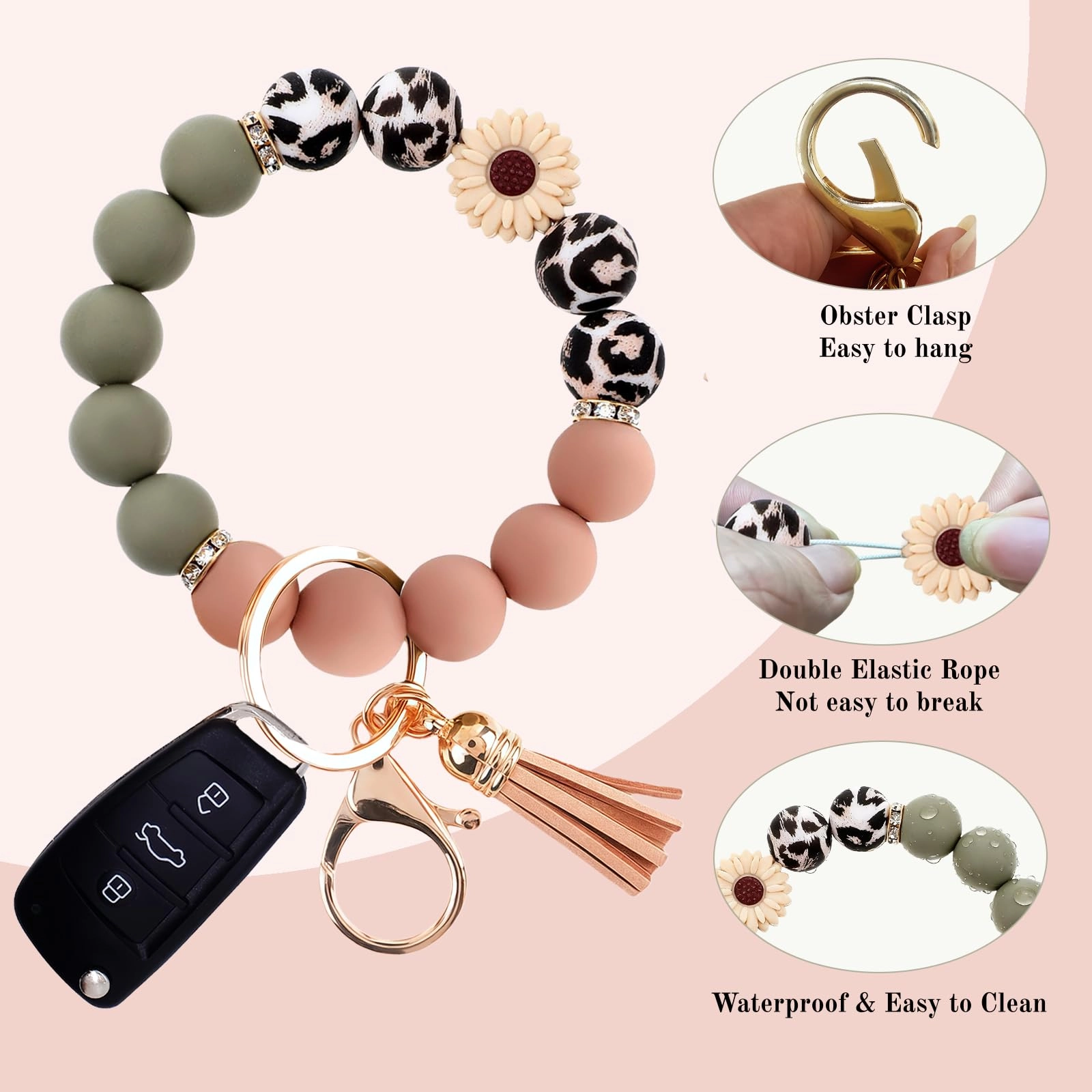 Bracelet Key Ring Set - Fantasy