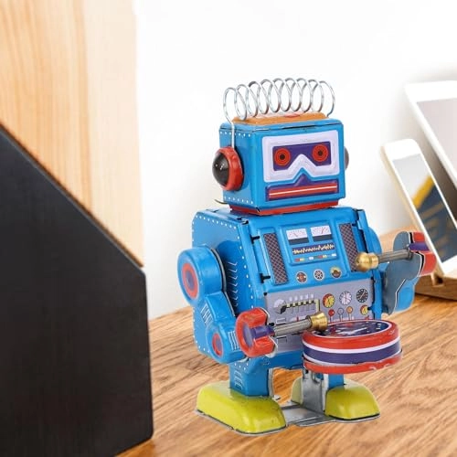 HUSHUI Drumming Robot Musical Toy - 192 months+