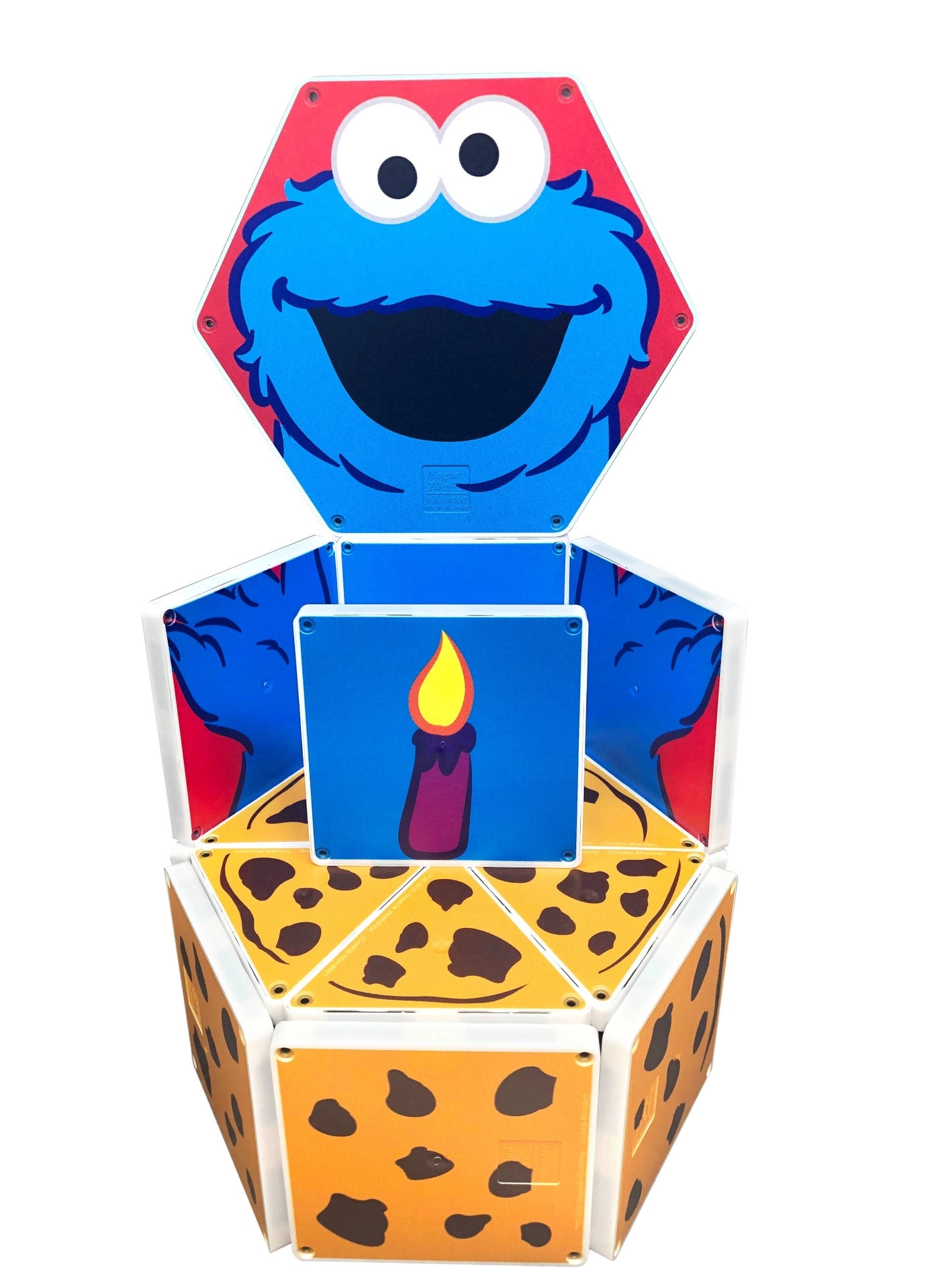 Cookie Monster's Shapes - 3+ Years 17 pieces