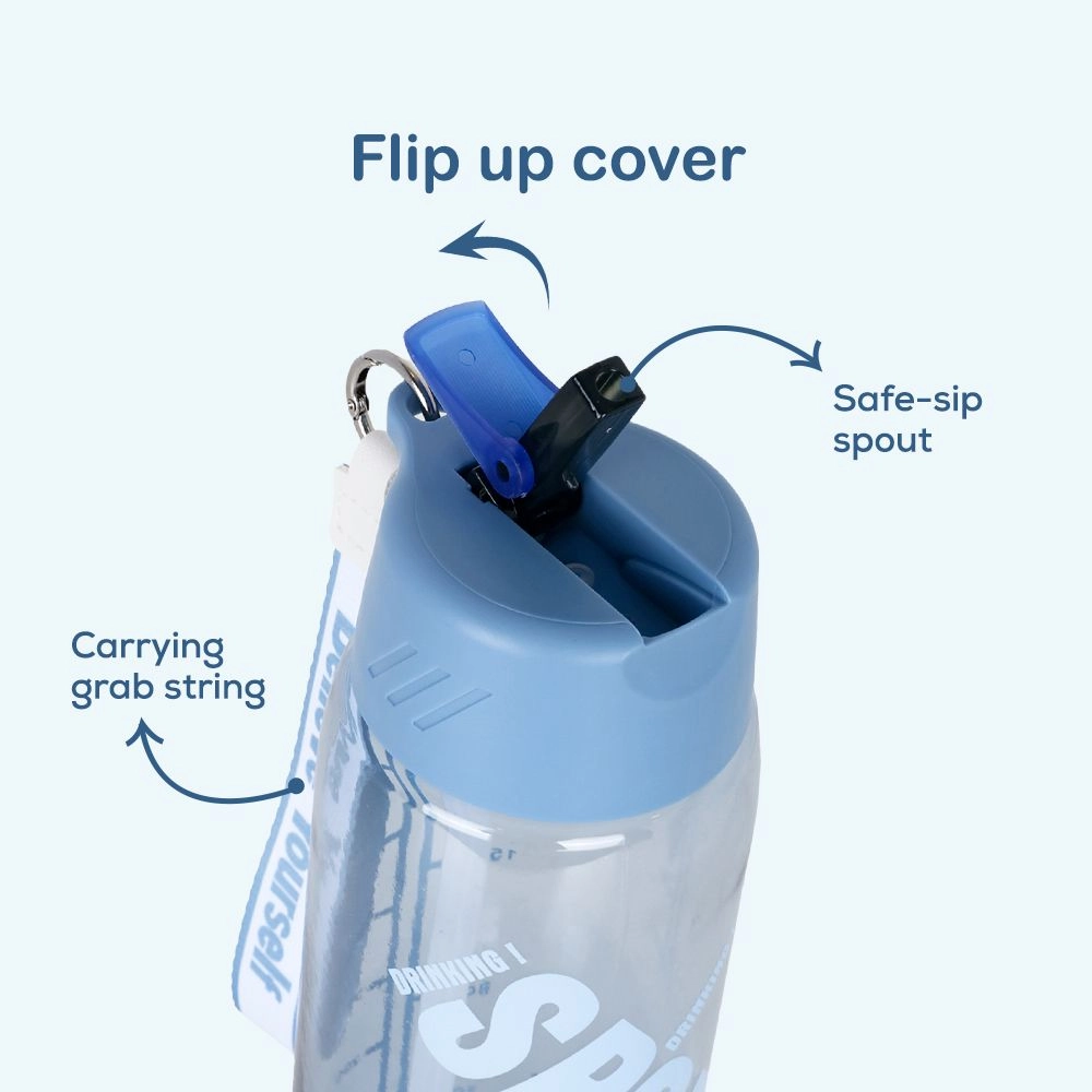 Water Bottle 800 ml - Grab String