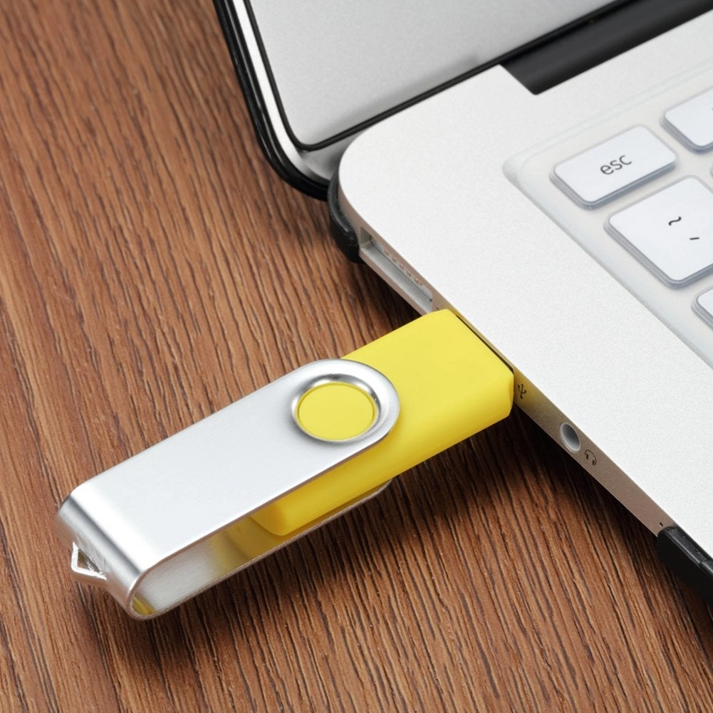 USB 2.0 Flash Drive Swivel - 128MB