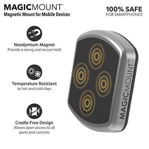 Pro MagicMount Universal Magnetic Suction Cup Mount Holder for Mobile Devices