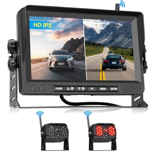 Wireless Backup Camera - Night Vision Wireless 720P