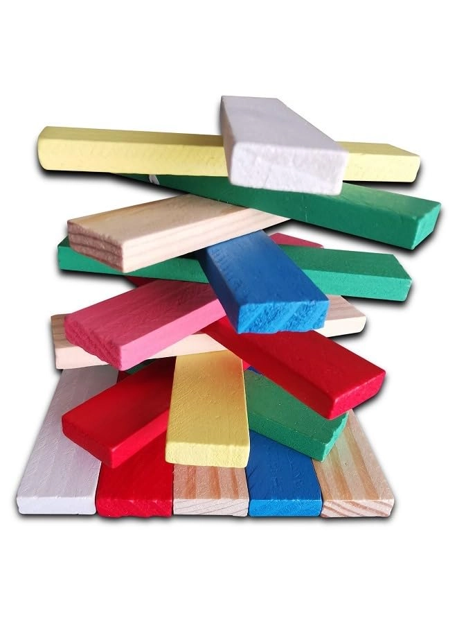 Wooden Puzzle Building Blocks - 36 months - 5 years 150 pieces