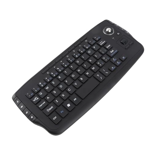 Wireless Keyboard with Trackball Mouse - Wired